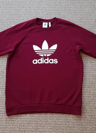 Adidas свитшот кофта оригинал (l)