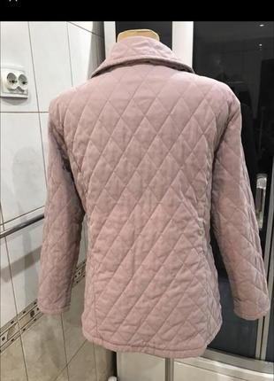 Брендовая куртка пыльно-розового цвета5 фото