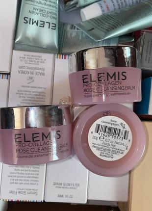 Очищуючий бальзам для обличчя elemis pro-collagen rose cleansing balm