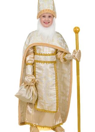 Дитячий новорічний костюм святий миколай