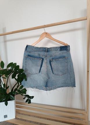 Жіноча джинсова юбка5 фото