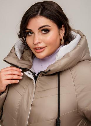 Женское зимнее куртка-пальто размеры:50-607 фото