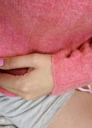 Теплий светр кофта лонгслів з міксу вовни, альпака h&m,p. m-l4 фото