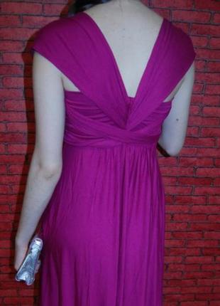 Актуальна сукня-трансформер,спідниця,сарафан пурпурного кольору розмір універсальний3 фото