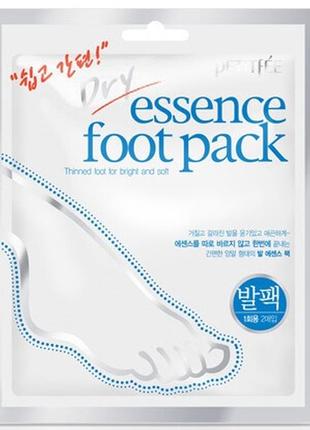 Маска-шкарпетки для ніг із сухою есенцією petitfee dry essence foot pack1 фото