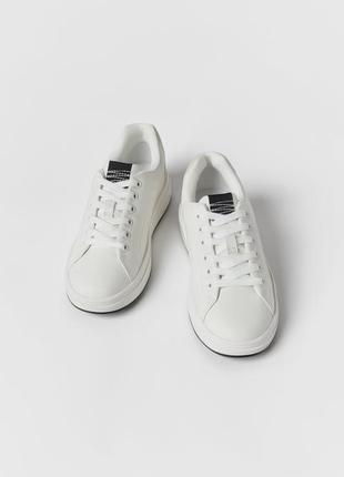 Білі кеди zara 35, 37 розміру