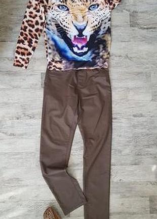 Свитшот с модным принтом tiger (тигр). новый