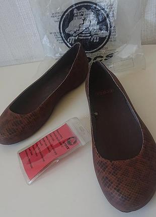 Балетки crocs оригинал из сша !