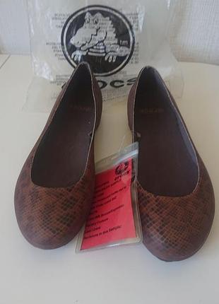Балетки crocs крокс оригинал w7