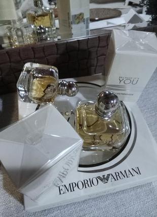 Giorgio armani emporio armani because it’s you2 фото