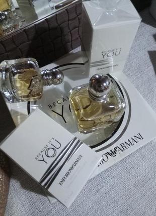 Giorgio armani emporio armani because it’s you4 фото