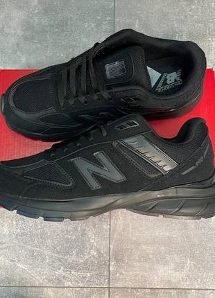 Кроссовки new balance 990 v5 total black