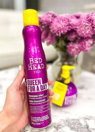 Спрей для придания объема волос tigi superstar queen for a day bed head