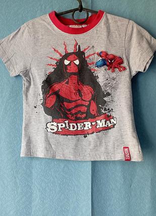 Футболка с короткими рукавами spider man marvel 4/104