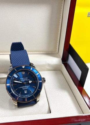Часы наручные мужские синие брендовые2 фото