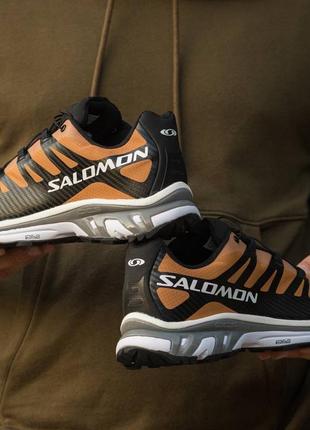 Кроссовки salomon xt-4 advanced black brown10 фото