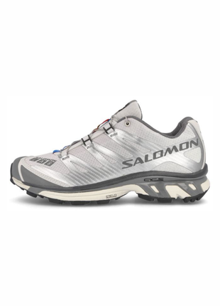 Чоловічі кросівки salomon xt-4 advanced silver metallic-lunar rock.