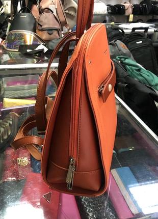 Рюкзак оранжевый david jones3 фото