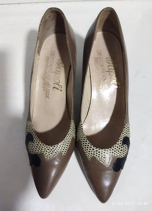 Туфли кожаные фирмы napoli,  производитель италия.