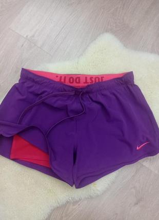 Спортивні  шорти nike dri-fit. бігові шорти nike dri-fit.