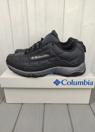 Кроссовки columbia firecamp thermo black blue4 фото