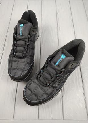 Кроссовки columbia firecamp thermo black blue2 фото