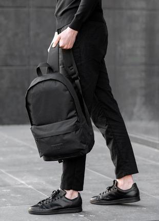 Класичний чорний рюкзак4 фото