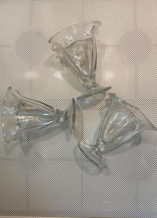 Креманки вазочки времён ссср2 фото