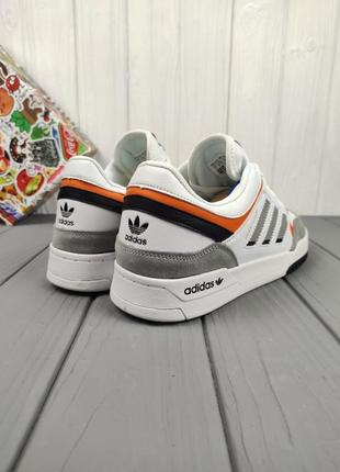 Кроссовки adidas drop step low white gray 7