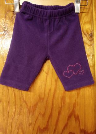 Брюки флисовые ergee 0-3 м/51-56