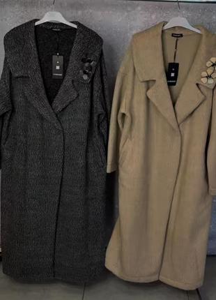 Шикарные ,теплые стильные пальто,шерсть, турция,люкс серия.1 фото