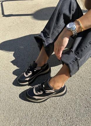 Кроссовки из натуральной кожи 5715