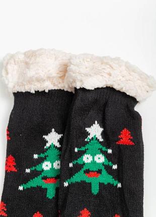 Шкарпетки-валянки теплі, вовняні, колір чорний, 151r20353 фото