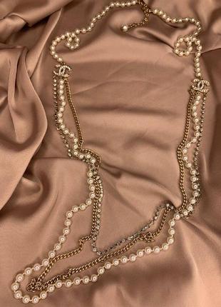 Брендовий підвіска покриття позолота перли5 фото