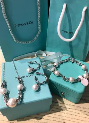 Набор тиффани, посереберние