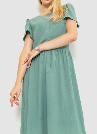 Сукня вільного крою, колір оливковий, 230r033