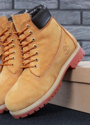 Зимние женские ботинки🌺timberland🌺тимберленд с мехом коричневые, жіночі зимні з хутром8 фото