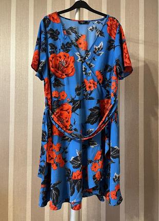 Платье в цветочный принт papaya 182 фото