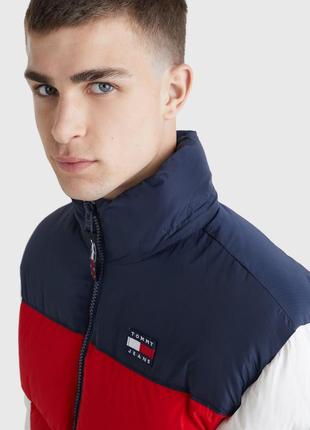 Мужской пуховик tommy jeans4 фото