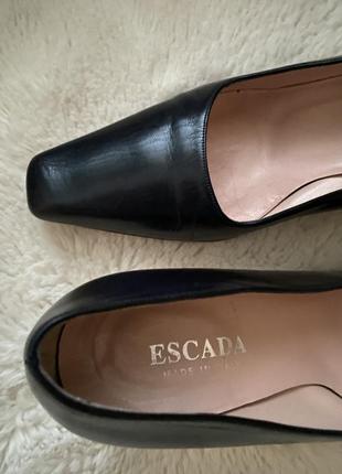 Escada 🖤 шкіряні туфлі