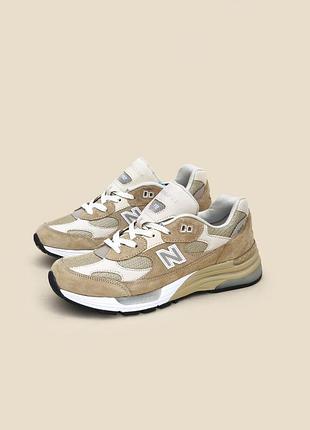 Кроссовки new balance 992 beige