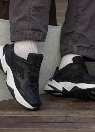 Мужские кроссовки nike m2k tekno black white 42-44-457 фото