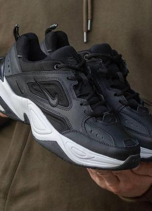 Мужские кроссовки nike m2k tekno black white 42-44-451 фото