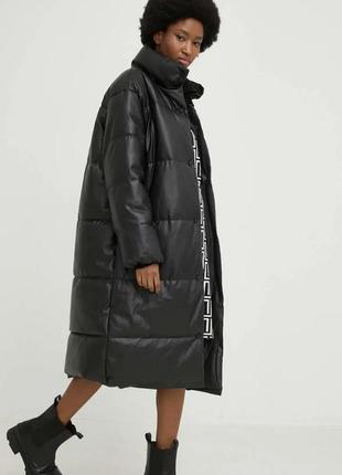 Куртка-пальто з екошкіри нова з бірками