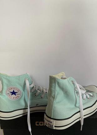 Высокие кеды converse с оригинальной упаковкой размер - 38 (24,5 см) цена - 850 грн