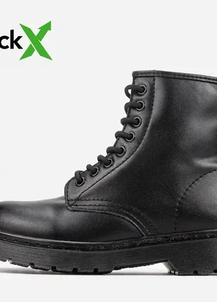 Сапоги кожаные dr. martens classic black, скидка🍁