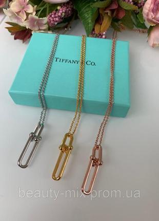 Підвіска з кулоном позолота 18k тіффані tiffany