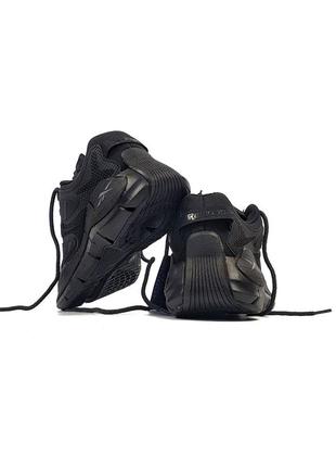 Adidas alphabounce instinct кроссовки черные в сетку4 фото