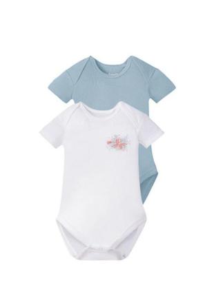 Комплект боді з коротким рукавом футболка