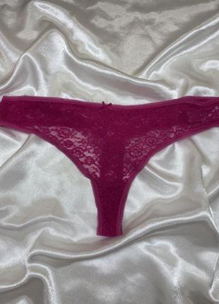 Идеальные розовые кружевные сексуальные секси трусы трусики стриги на высокой посадке большого размера яркие2 фото